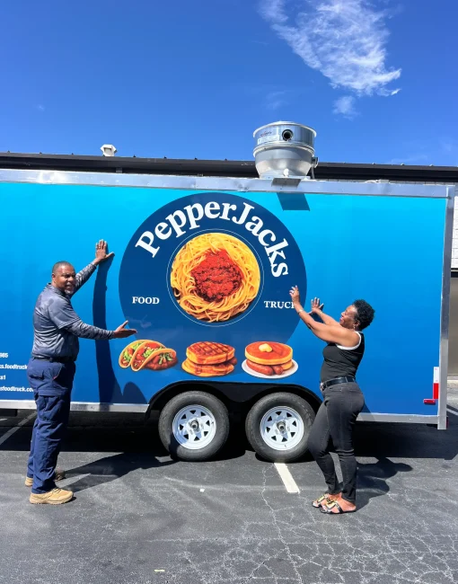 Full Wraps Food Truck